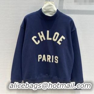 Best Price Chloe Cotton Sweatershirt C8816 Blue 2024