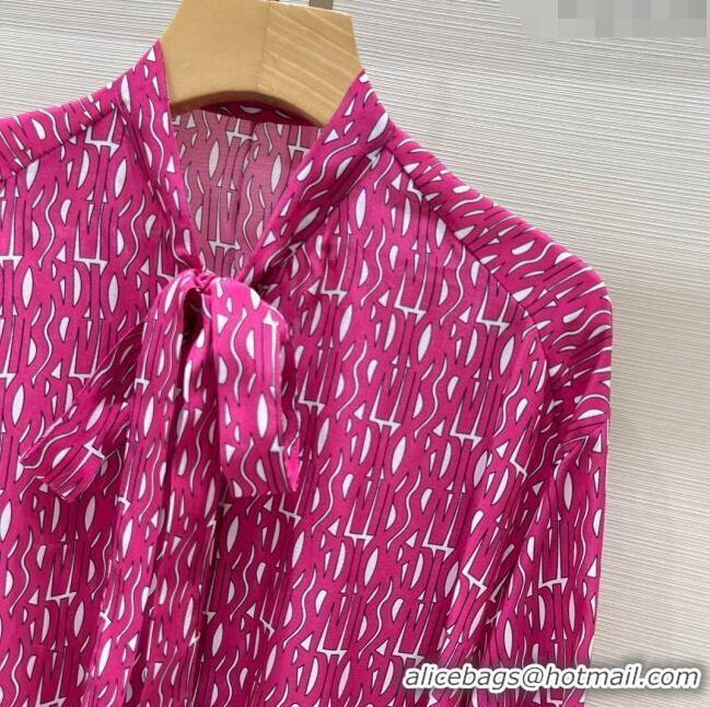 Top Quality Dior Silk Shirt D8812 Pink 2024