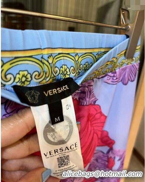 ​Good Looking Versace Yoga Activewear 0709 Purple/Red 2024