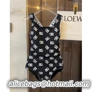 ​Buy Classic Dolce & Gabbana DG Swimwear 0709 Black 2024