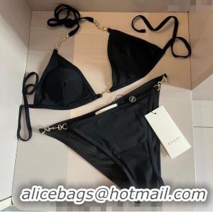 ​Reasonable Price Gucci Horsebit Swimwear 0709 Black 2024