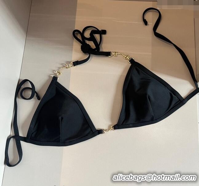 ​Reasonable Price Gucci Horsebit Swimwear 0709 Black 2024