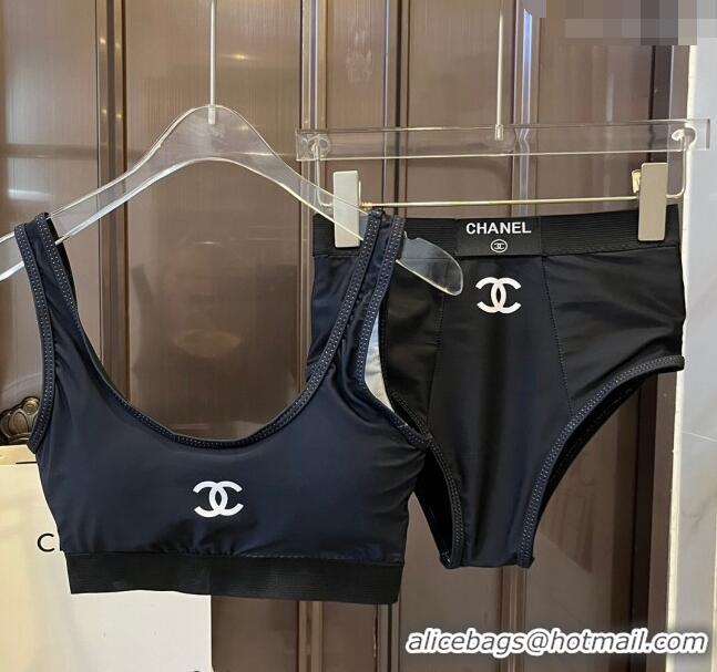 Particularly Recommended Chanel Swimwear 070902 Black 2024