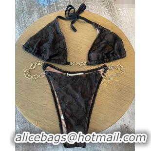 Good Looking Gucci GG Mesh Swimwear 0709 Black 2024