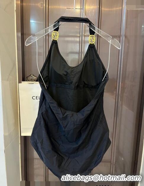 ​Luxury Cheap Gucci Swimwear with Interlocking G 0729 Black 2024