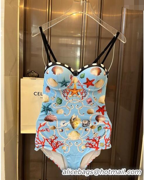 Market Sells Dolce & Gabbana DG Swimwear 0729 Light Blue 2024