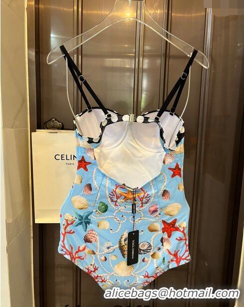 Market Sells Dolce & Gabbana DG Swimwear 0729 Light Blue 2024