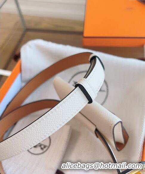 Buy Discount Hermes Kelly Pocket 18 Pouch belt 0820 White 2024