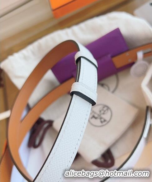 New Release Creation Hermes Bicolor Kelly Pocket 18 Pouch Belt H0069 Purple 2024