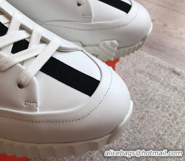 Purchase Hermes Jump sneakers in calfskin White 724005