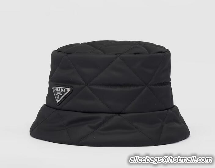 Reasonable Price Prada Re-Nylon Bucket Hat 1HC325 Black