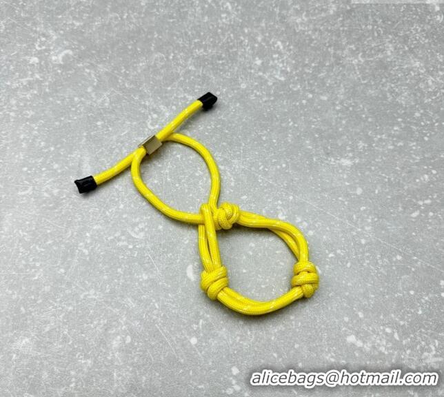 Market Sells Miu Miu Cord and nylon bracelet M001Yellow 2024