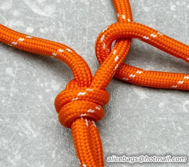 Top Grade Miu Miu Cord and nylon bracelet M001 Orange 2024 