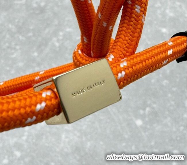 Top Grade Miu Miu Cord and nylon bracelet M001 Orange 2024 