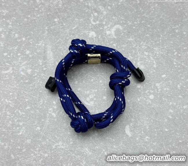 Buy Cheap Miu Miu Cord and nylon bracelet M001 Royal Blue 2024