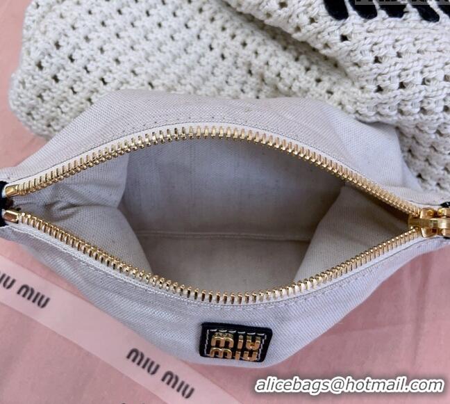 Particularly Recommended Miu Miu Knit tote bag 5BG231 2024