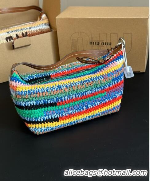 Trendy Design Miu Miu Crochet Shoulder Bag M71601 Mulitcolor 2024