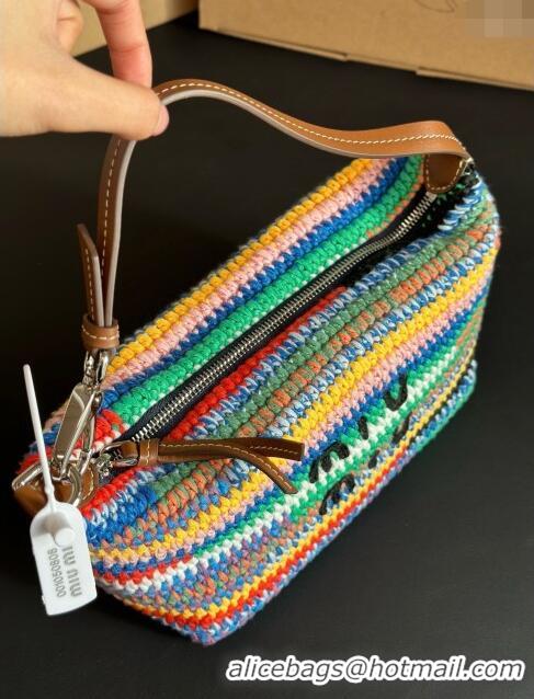 Trendy Design Miu Miu Crochet Shoulder Bag M71601 Mulitcolor 2024