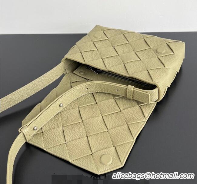 Best Price Bottega Veneta Diago Crossbody Bag in Intrecciato leather Travertine 795637 Green 2024