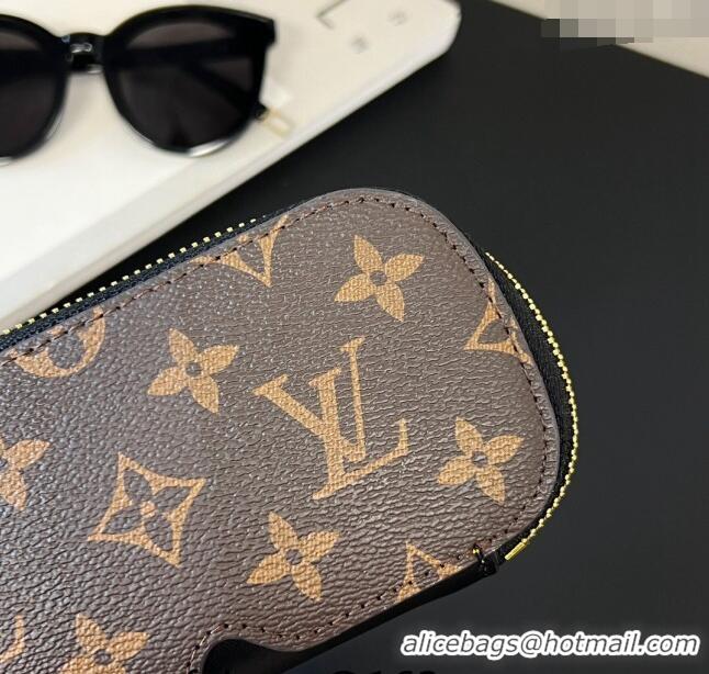 Good  Price Louis Vuitton Sunglasses Pouch in Monogram 0731 Black 2024