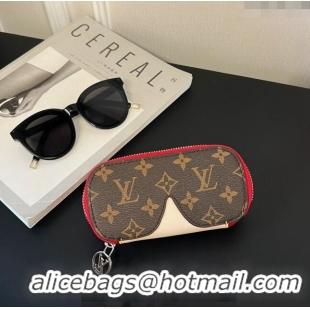 Popular Style Louis Vuitton Sunglasses Pouch in Monogram 0731 Red 2024