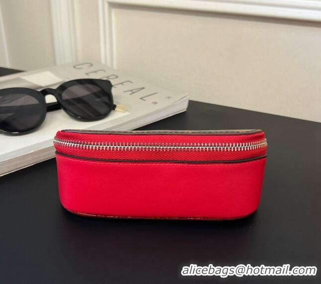 Popular Style Louis Vuitton Sunglasses Pouch in Monogram 0731 Red 2024