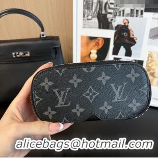 Low Price Louis Vuitton Sunglasses Pouch in Monogram Eclipse 0731 Black 2024