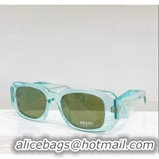 Top Quality Prada Sunglasses SPR17W Light Green 2024