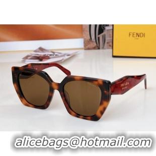 Buy Fashionable Prada Sunglasses SPR15W Brown 2024