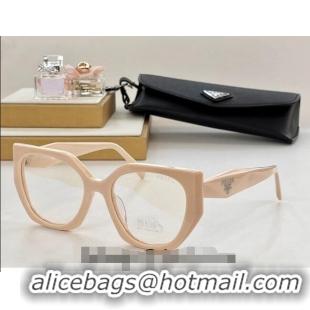 Top Design Prada Sunglasses SPR18WF Nude Pink 2024