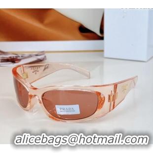 New Discount Prada Sunglasses PRA19 Apricot 2024