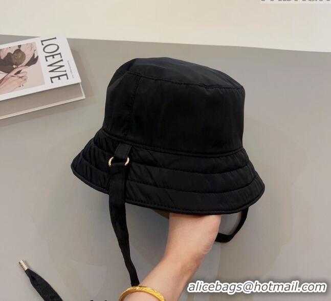 Shop Best Gucci GG Canvas and Nylon Bucket Hat with GG 0712 Black 2023