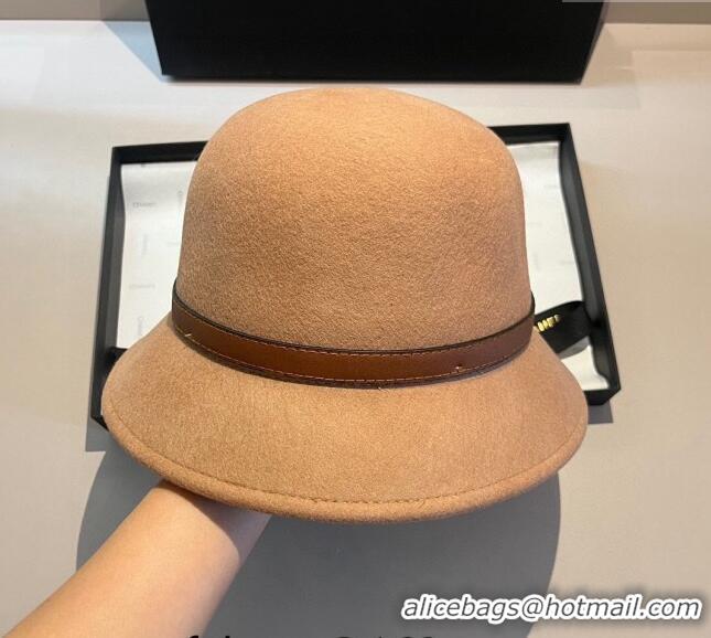 Buy Popular Gucci Wool Hat with Horsebit 1108 Brown 2023