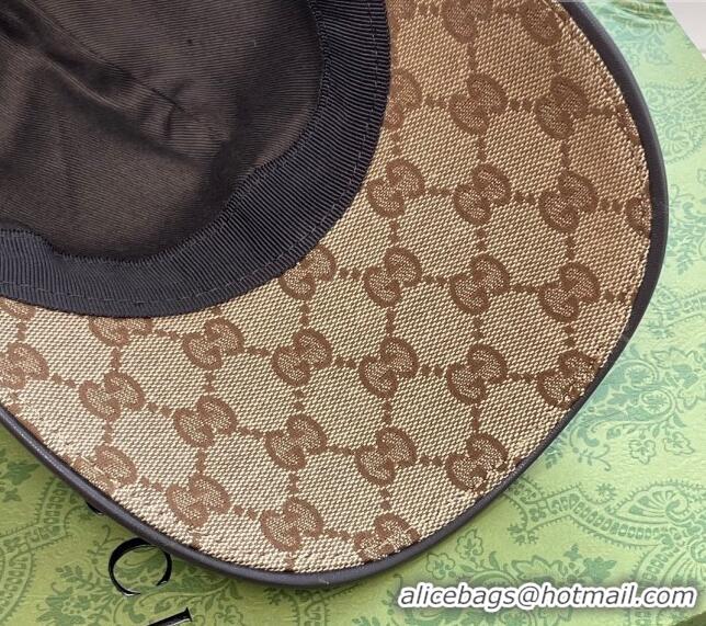 Most Popular Gucci GG Canvas Classic Baseball Hat with Web 1108 Beige 2023