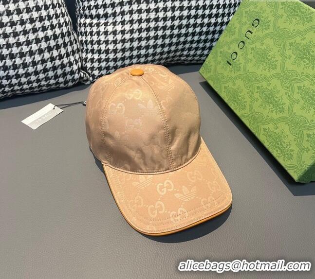 Spot Bulk Adida x Gucci Baseball Hat 1206 Beige 2023