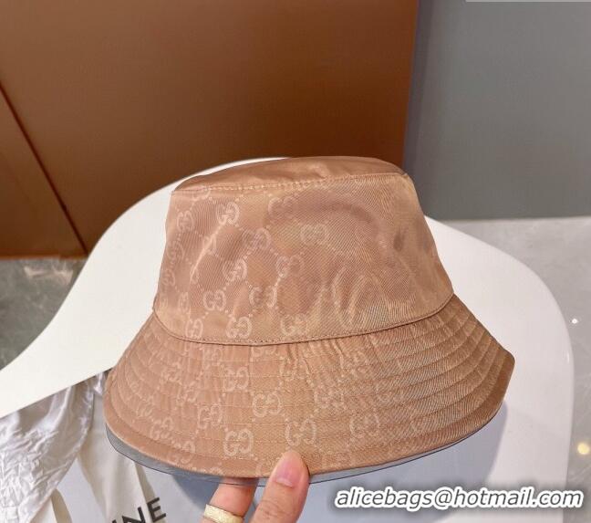 Best Grade Gucci GG Reversible Bucket Hat 0112 Beige 2024