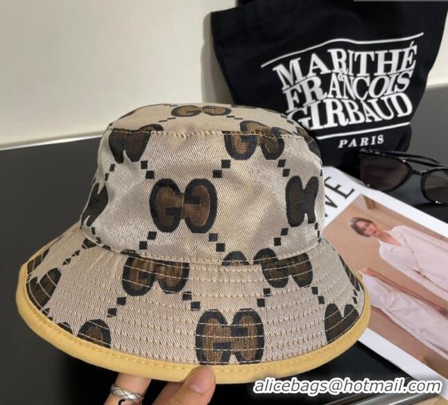 Well Crafted Gucci Interlocking G Bucket Hat 0112 Beige 2024