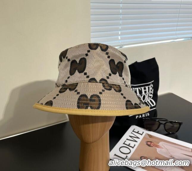 Well Crafted Gucci Interlocking G Bucket Hat 0112 Beige 2024