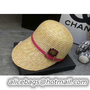 Good Taste Gucci Straw Hat with Crystals GG 0301 Pink 2024