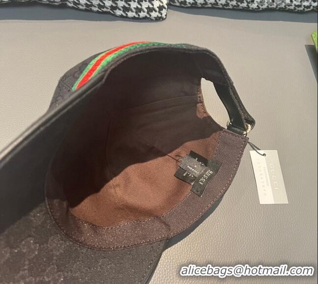 Buy Cheap Gucci GG Canvas Baseball Hat with Bears 3016 Black 2024