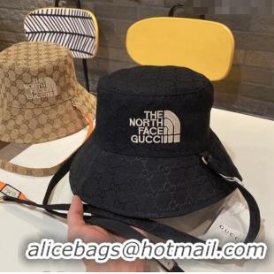 Classic Specials The North Face x Gucci Baseball Hat 0403 Black 2024