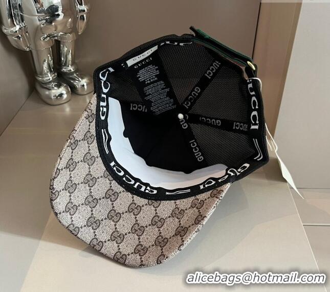 Market Sells Gucci GG Canvas Baseball Hat with Tiger 040302 Beige 2024