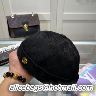 Cheapest Gucci GG Canvas Hat 051302 Black 2024