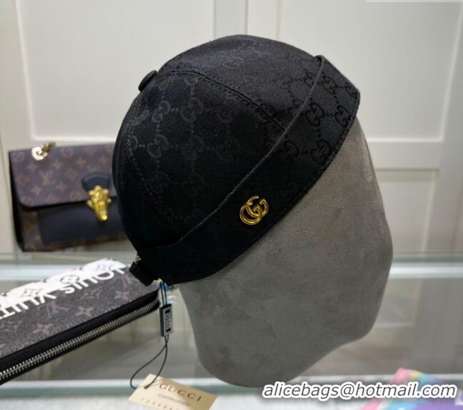 Cheapest Gucci GG Canvas Hat 051302 Black 2024