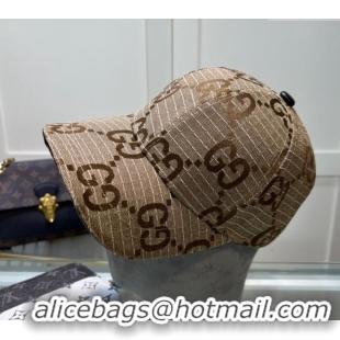 Market Sells Gucci Maxi GG Canvas Baseball Hat 051302 Camel 2024