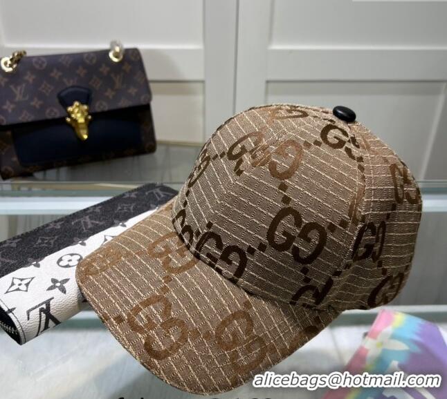 Market Sells Gucci Maxi GG Canvas Baseball Hat 051302 Camel 2024