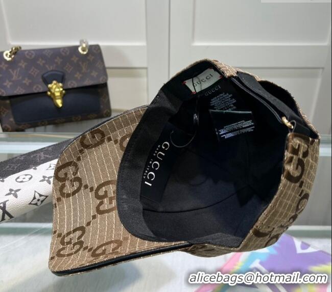 Market Sells Gucci Maxi GG Canvas Baseball Hat 051302 Camel 2024