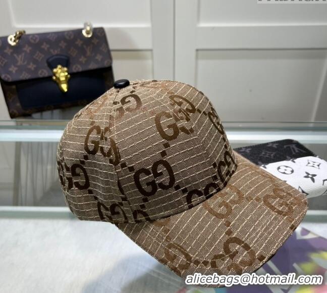 Market Sells Gucci Maxi GG Canvas Baseball Hat 051302 Camel 2024