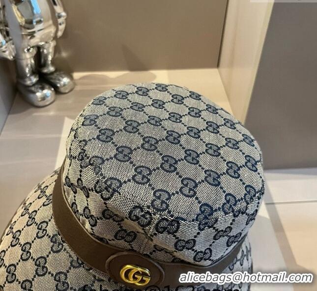 Inexpensive Gucci GG Canvas Bucket Hat 061905 Grey 2024