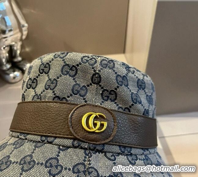 Inexpensive Gucci GG Canvas Bucket Hat 061905 Grey 2024